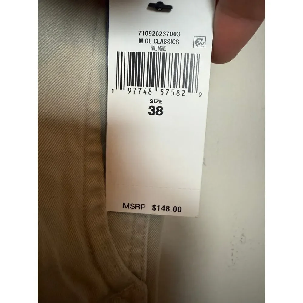 NWT Polo Ralph Lauren Salinger Chino Relaxed Fit Shorts Sz. 38